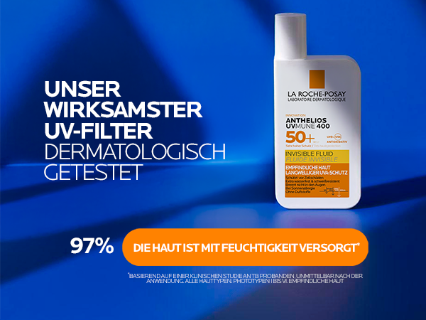 La Roche-Posay Anthelios UVMune 400: Unser wirksamster UV-Filter, dermatologisch getestet.